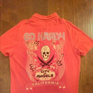 Ed Hardy Limited Edition Christian Audigier Polo